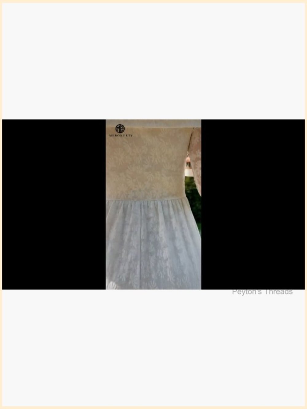 Off Shoulder Long Sleeve Floral Midi Dress A-Line Flowy Wedding Guest Formal - Picture 7 of 7
